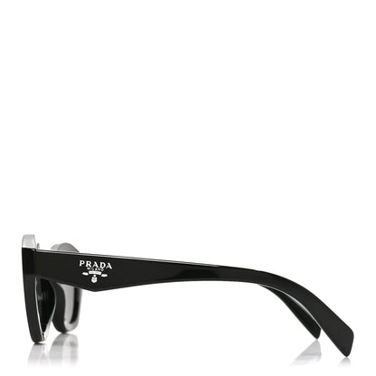 Prada Acetate Logo Sunglasses SPR A02 Black 3 of 6