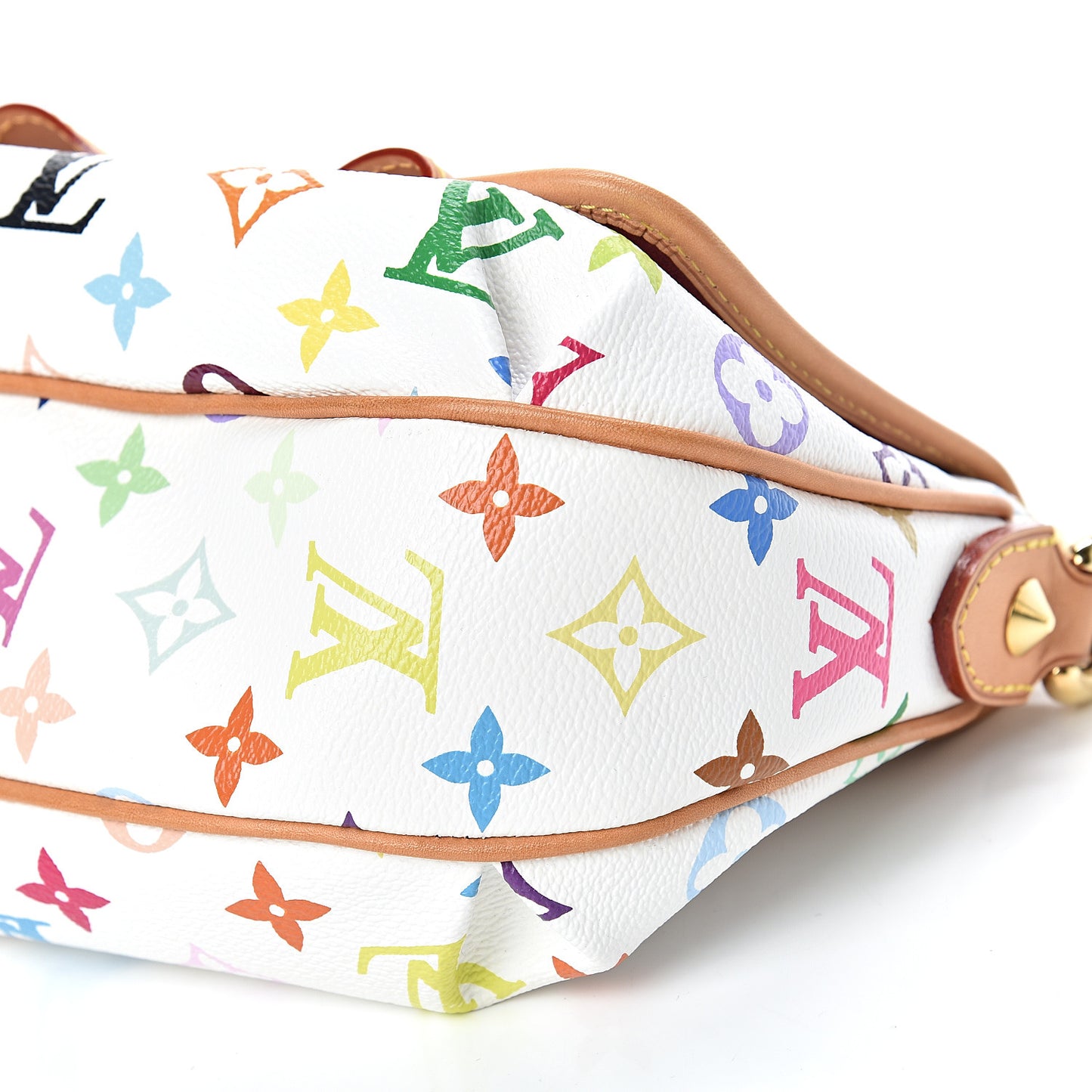 Monogram Multicolor Patti White