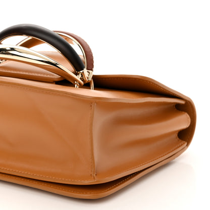 Chloe Calfskin Kattie Shoulder Bag Autumnal Brown 9 of 9