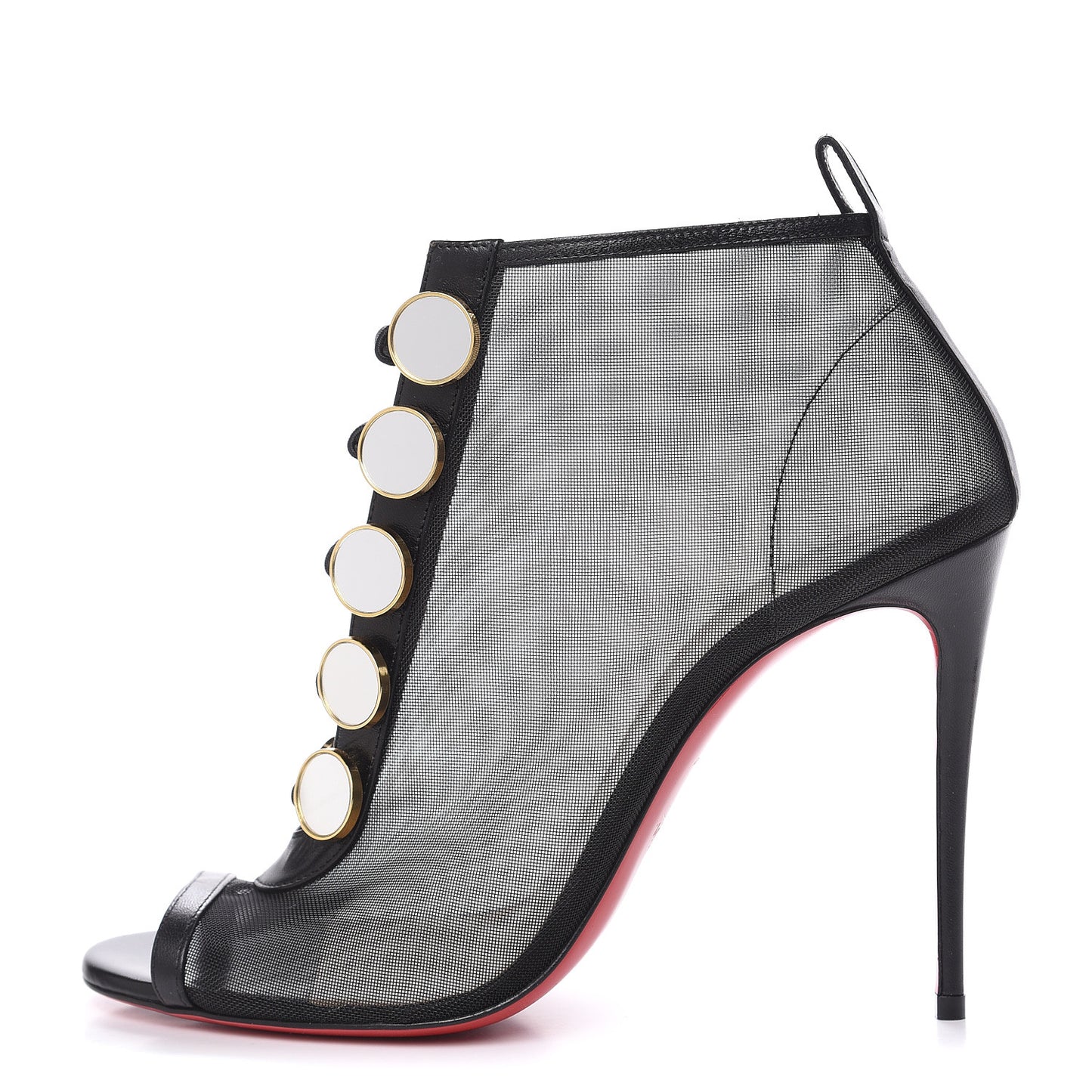 Mesh Nappa Marikate 100 Ankle Boots 39 Black