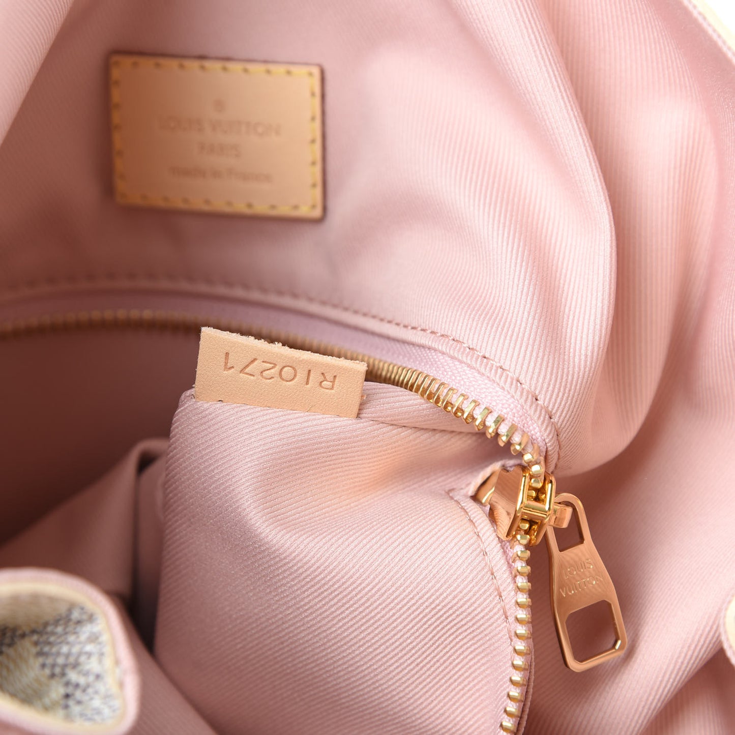 Damier Azur Graceful PM Rose Ballerine