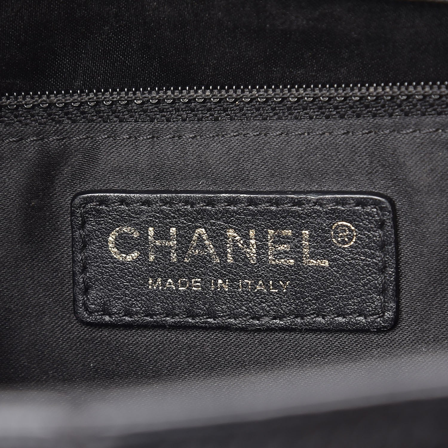 Chanel Caviar Quilted Grand Shopping Tote GST Black 6 of 16