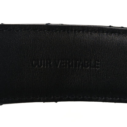 Chanel Calfskin Quilted CC Chain Belt 85 Black 4 of 9