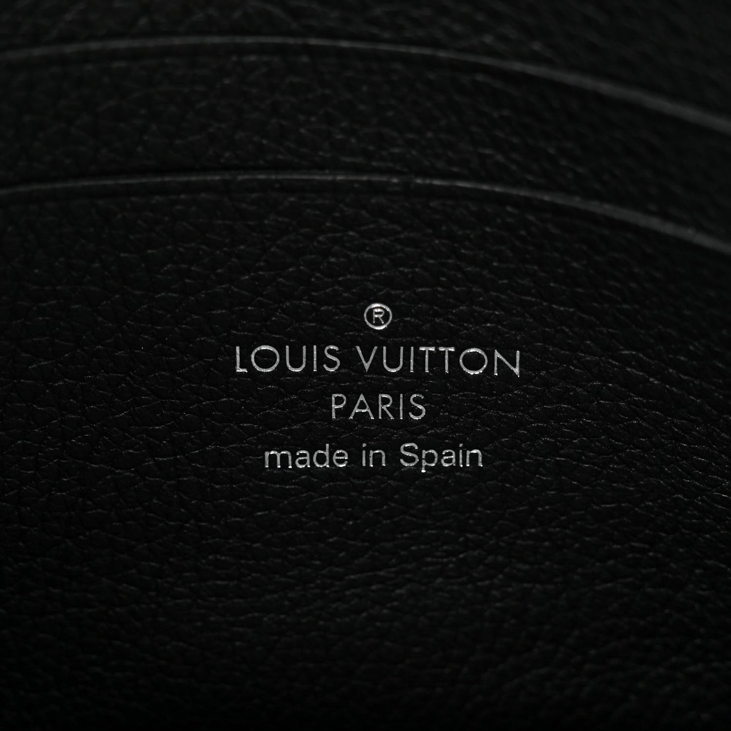 Soft Calfskin My Lockme Chain Pochette Black