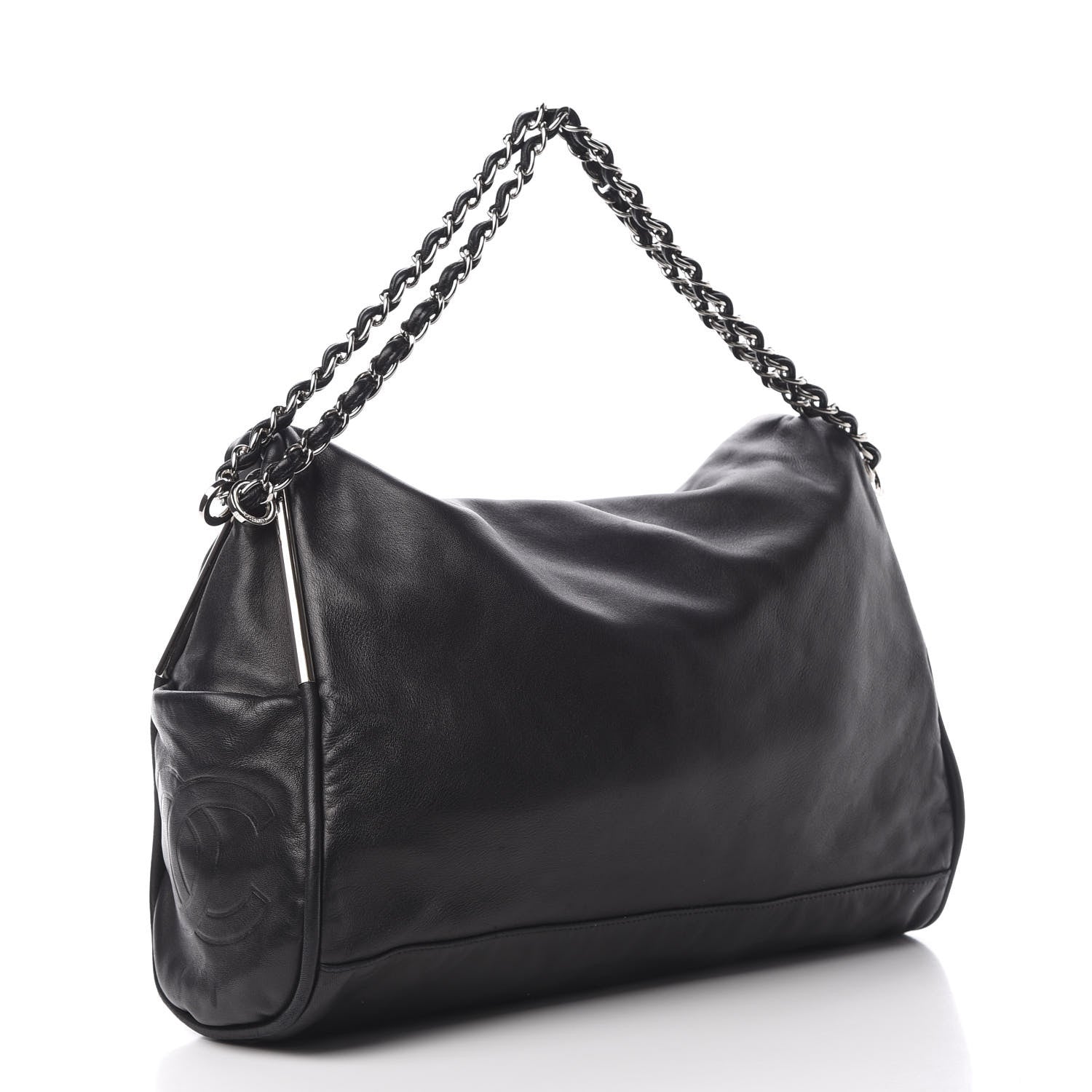 Chanel Lambskin Large Ultimate Soft Tote Black 3 of 12