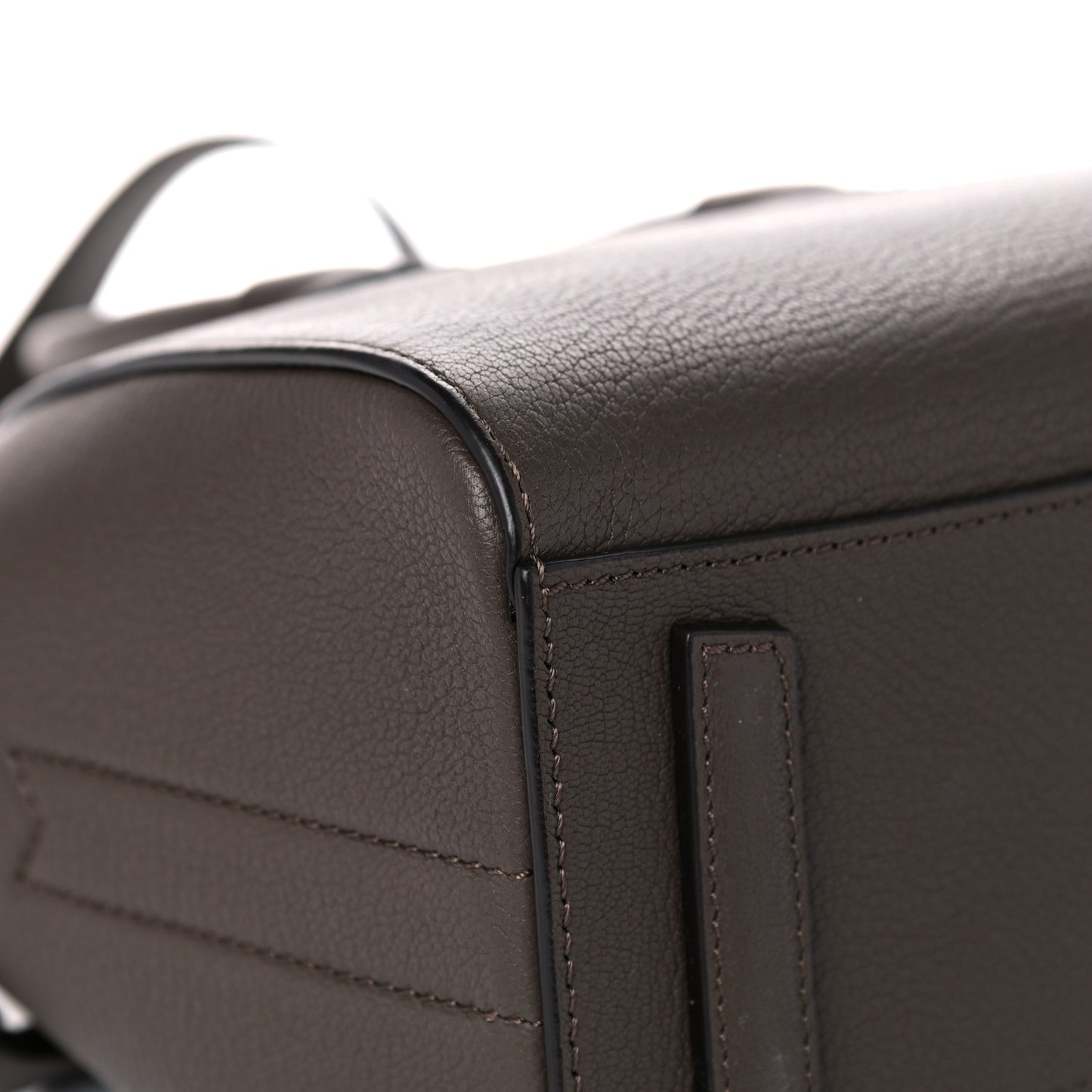 Sugar Goatskin Mini Antigona Heather Grey