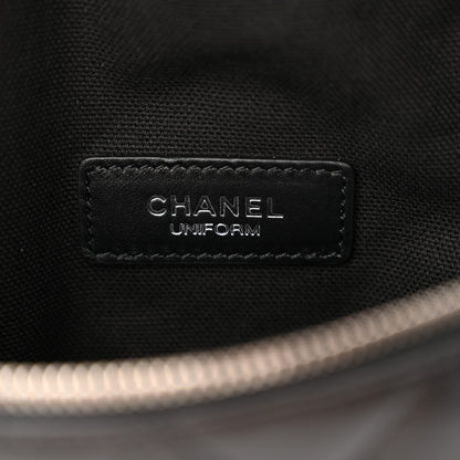 Chanel Calfskin Quilted Waist Belt Bag Black 6 of 10