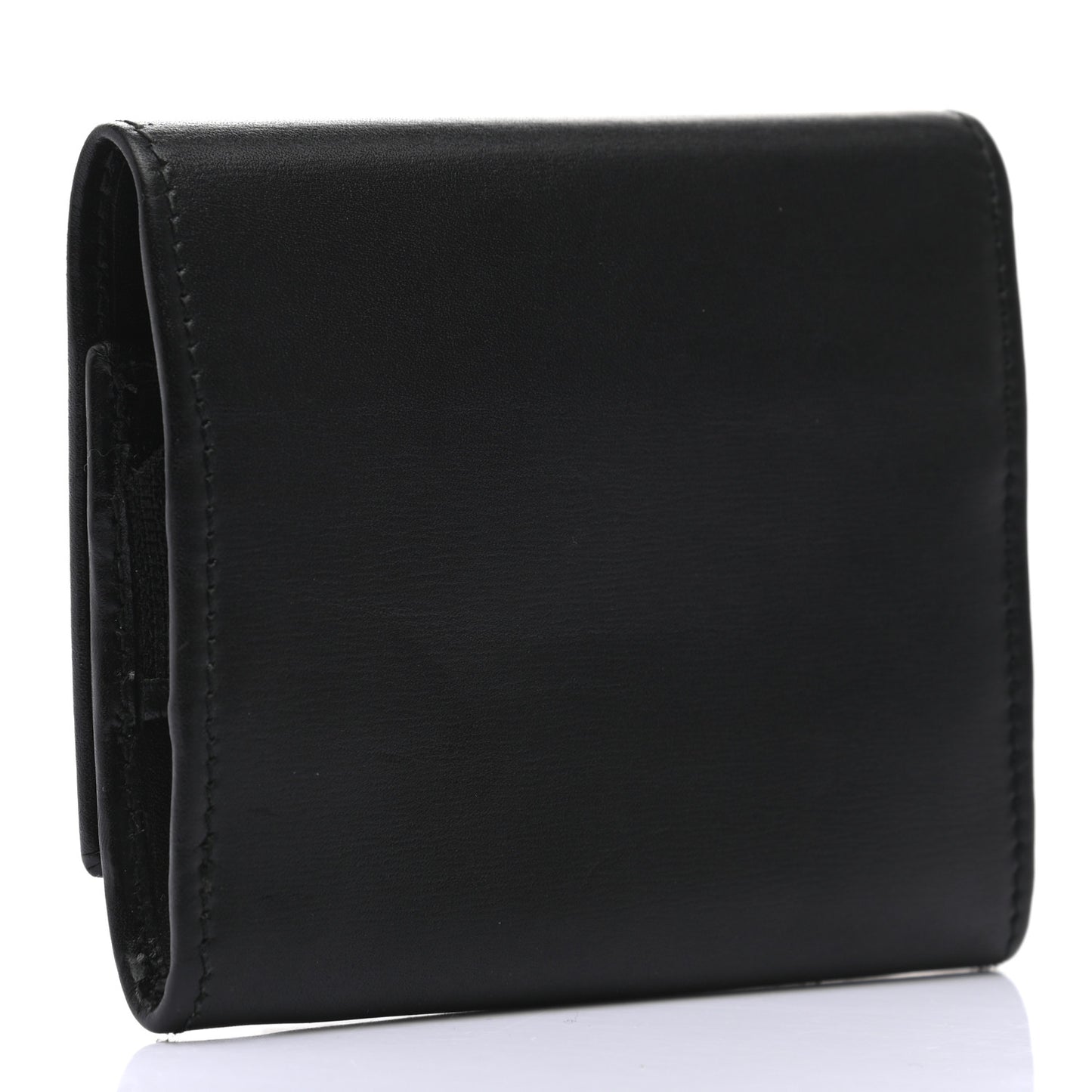 Calfskin GG Marmont Card Case Black