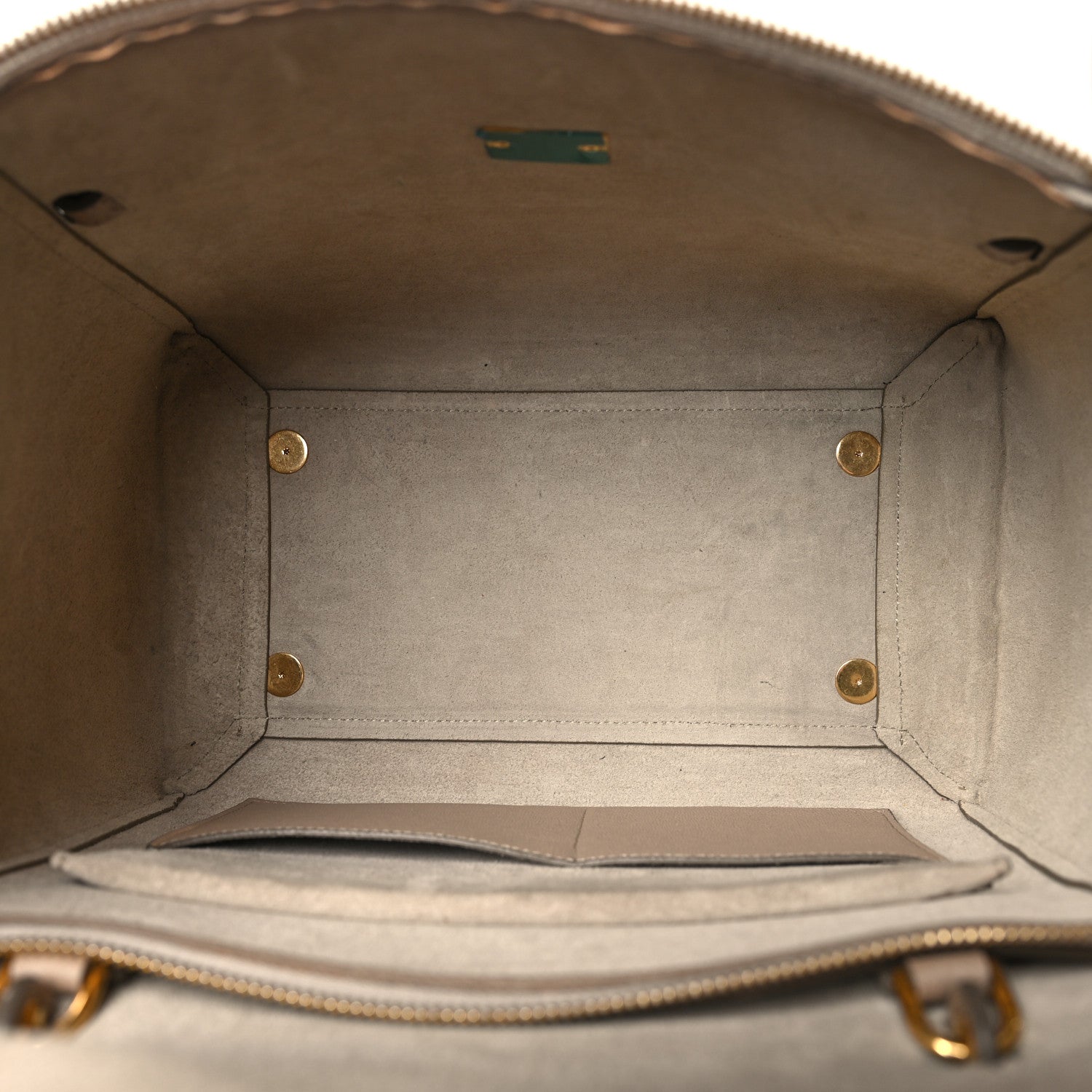 Celine Grained Calfskin Mini Belt Bag Light Taupe 5 of 13