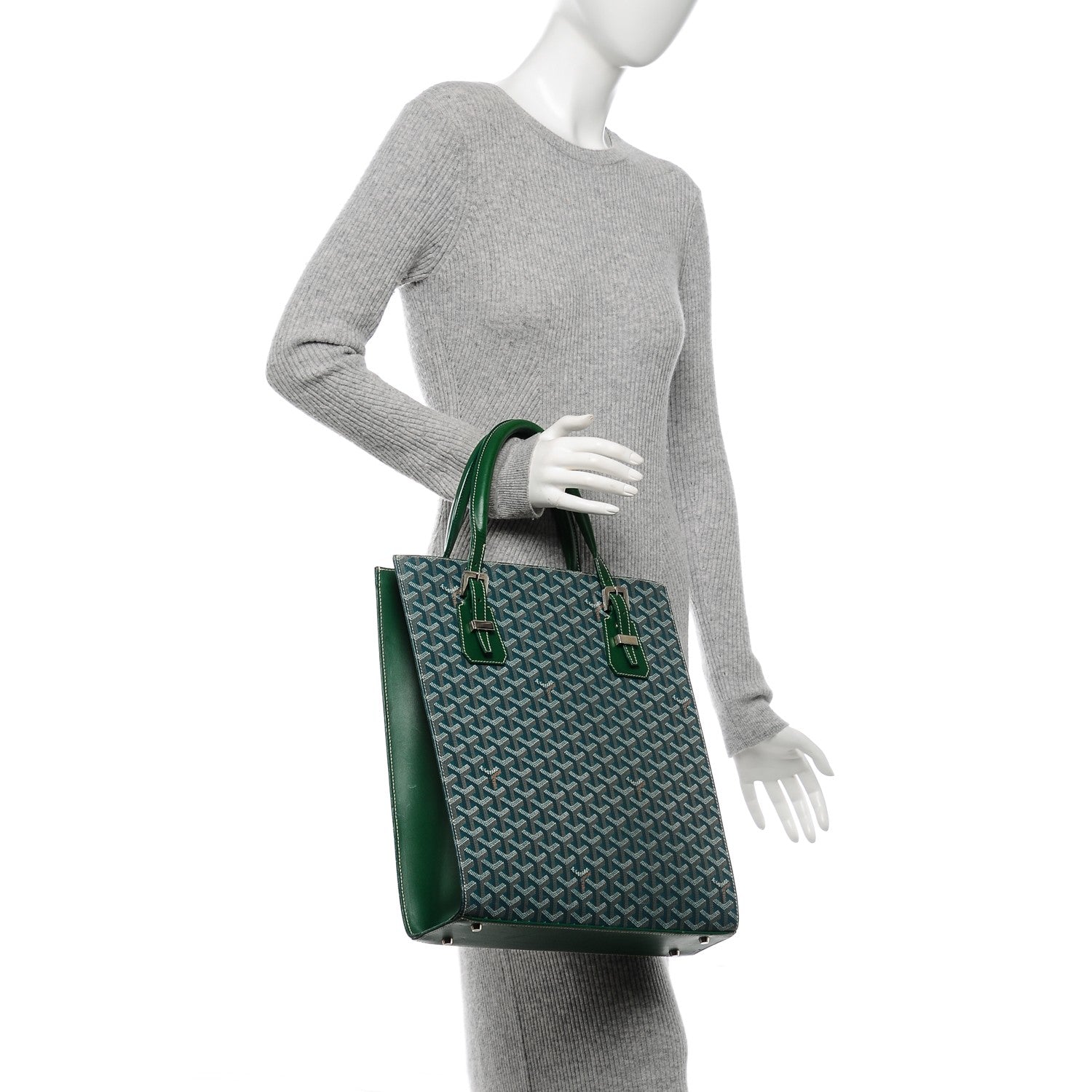 Goyard Goyardine Comores GM Tote Green 2 of 10