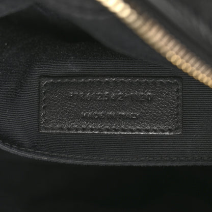 Saint Laurent Raffia Calfskin Leopard Print Monogram Lou Camera Bag Natural Beige Black 7 of 12