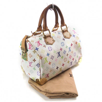 Louis Vuitton Monogram Multicolor Speedy 30 White 3 of 11