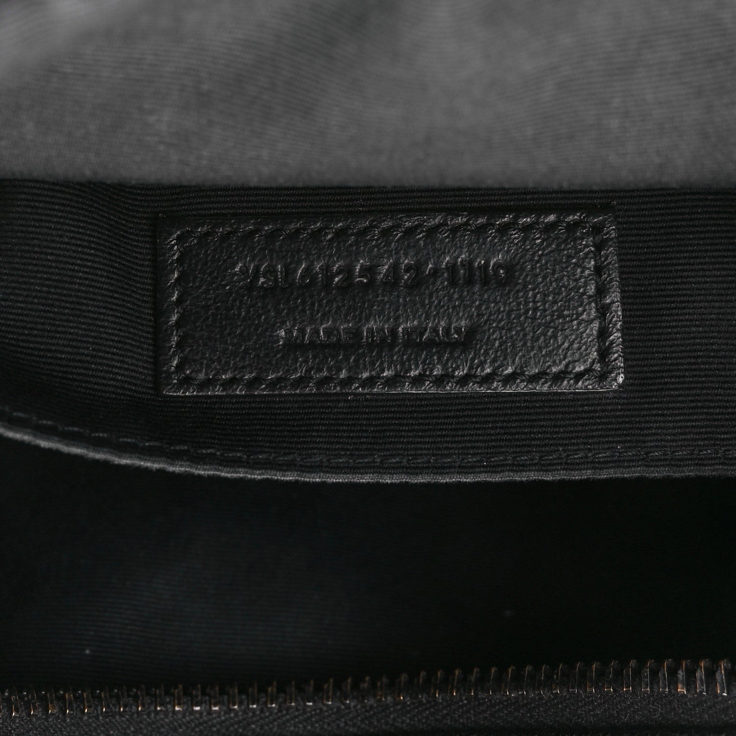 Saint Laurent Lambskin Monogram Lou Camera Bag Black 7 of 12