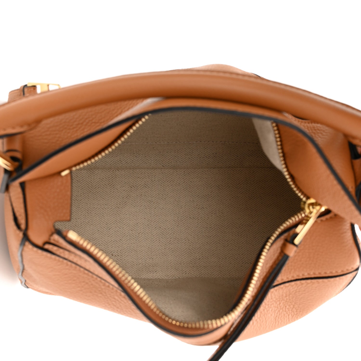 Loewe Soft Grained Calfskin Small Puzzle Bag Light Caramel 5 of 9