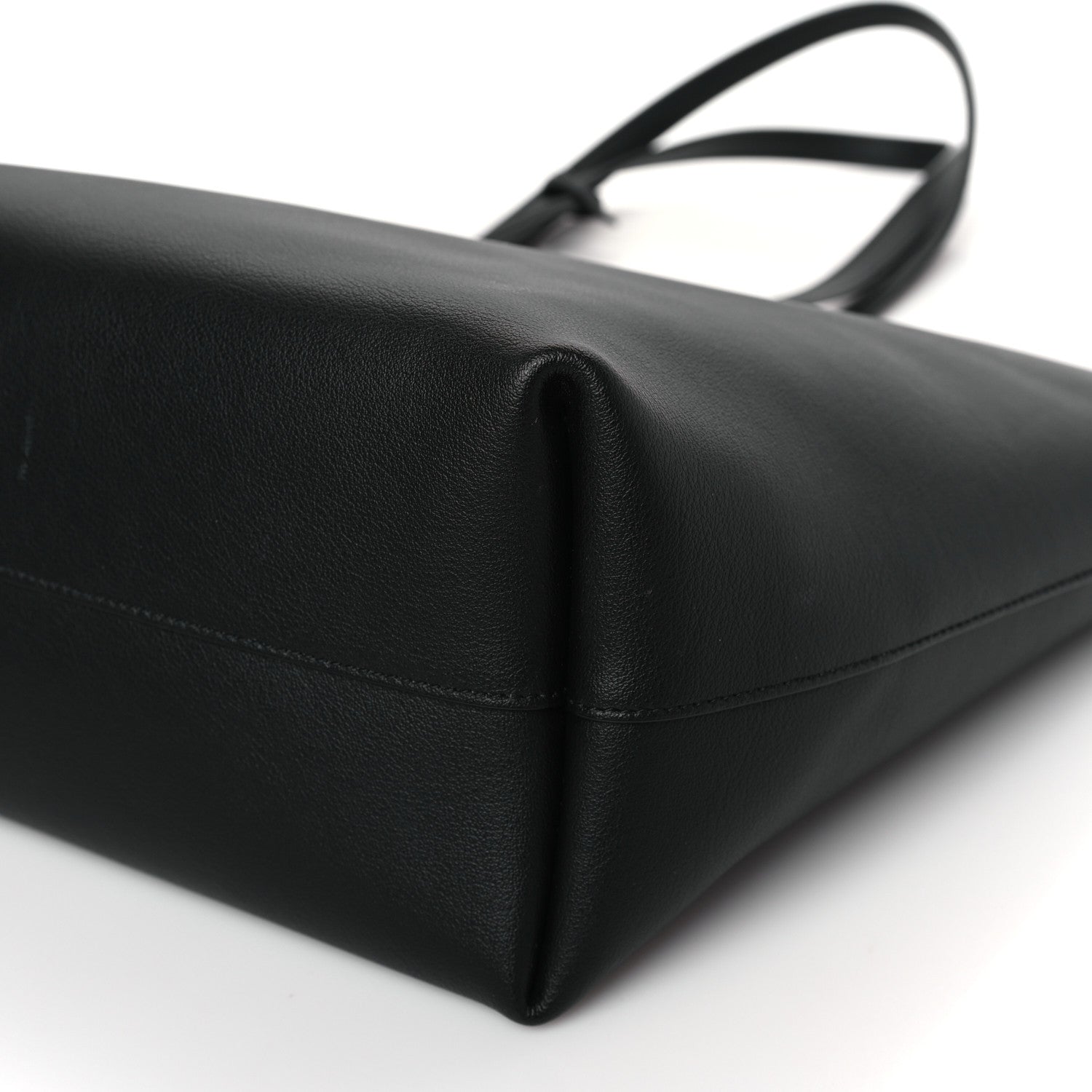 Saint Laurent Calfskin Large Shopping Tote Black 10 of 10