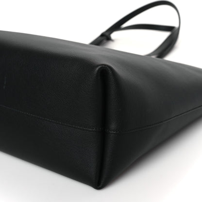 Saint Laurent Calfskin Large Shopping Tote Black 10 of 10