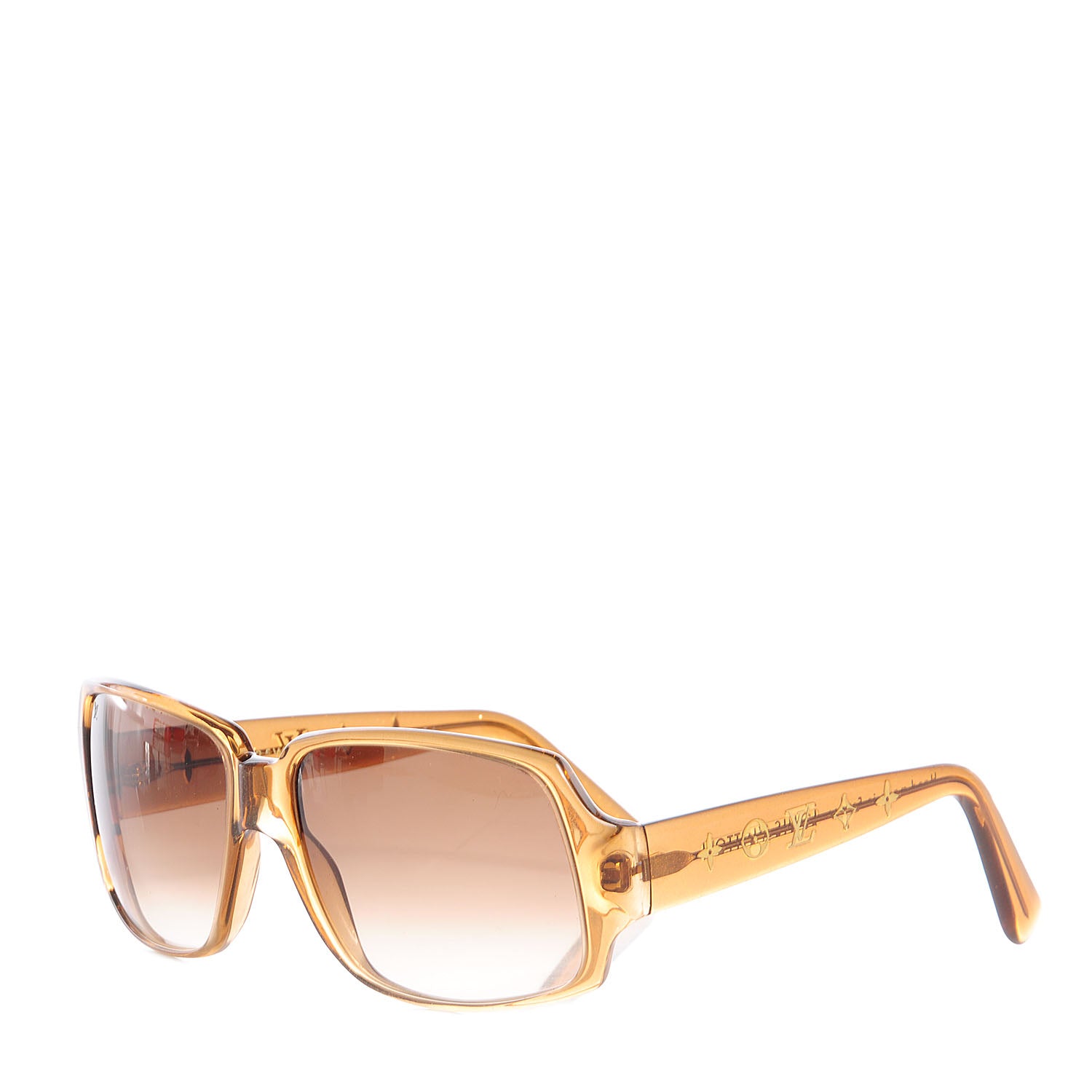 Louis Vuitton Acetate Obsession Carre Sunglasses Z0025W Glitter Honey 2 of 6