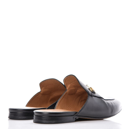 Gucci Calfskin Womens Princetown Slippers 40 Black 4 of 16