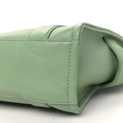 Marc Jacobs Grained Calfskin Small The Tote Bag Aspen Green 9 of 9
