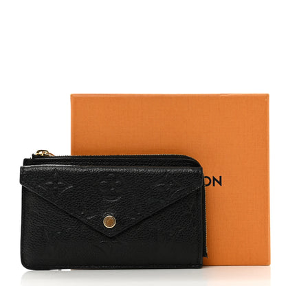 Louis Vuitton Empreinte Recto Verso Card Holder Black 9 of 9