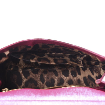 Dolce & Gabbana Dauphine Medium Miss Sicily Satchel Fuchsia 6 of 13