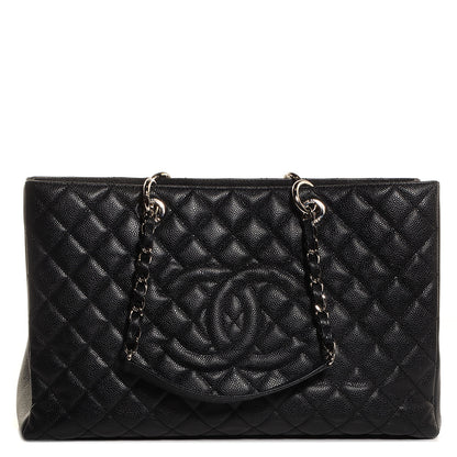 Chanel Caviar XL Grand Shopping Tote GST Black 1 of 9