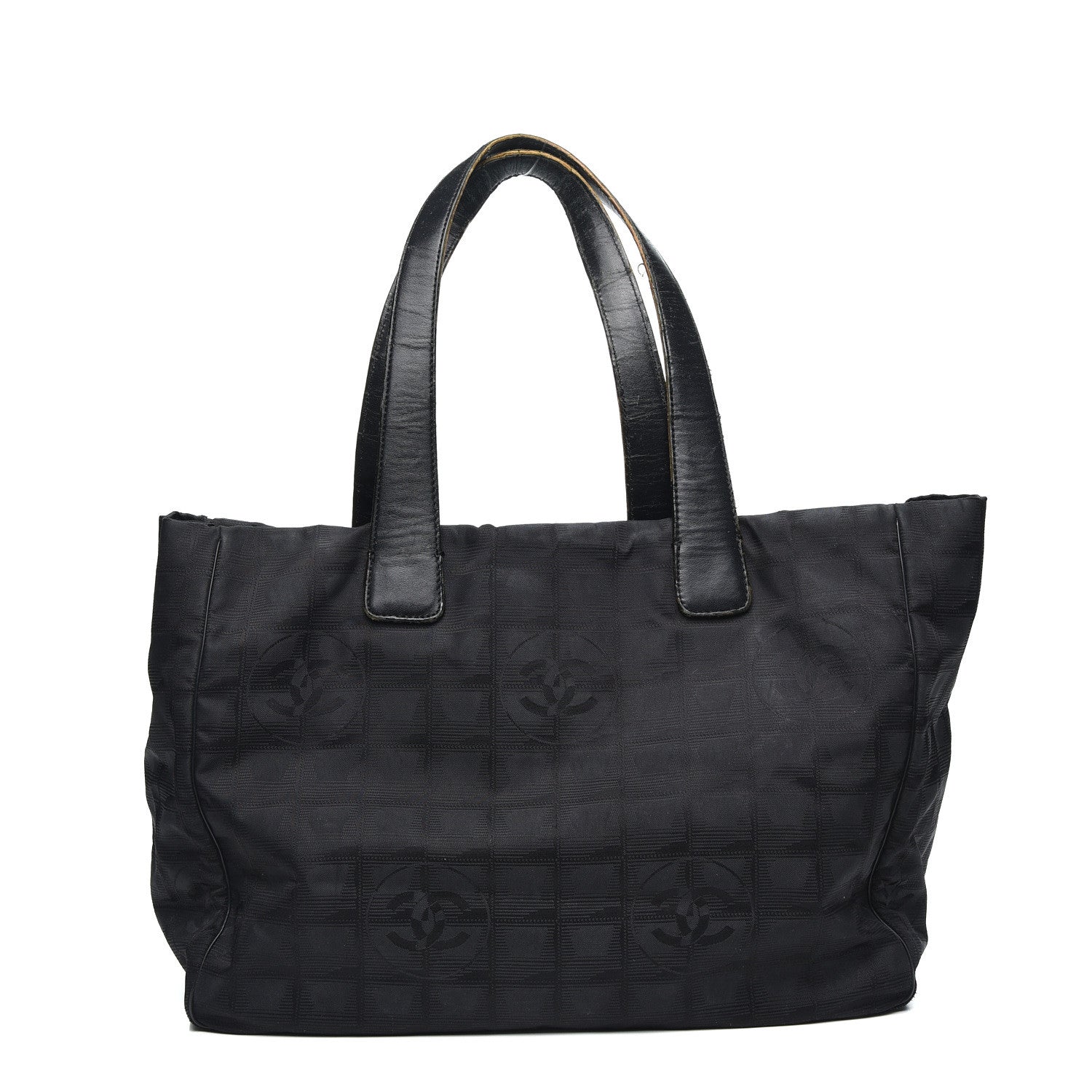 Chanel Nylon Large Travel Tote Black 1 of 12