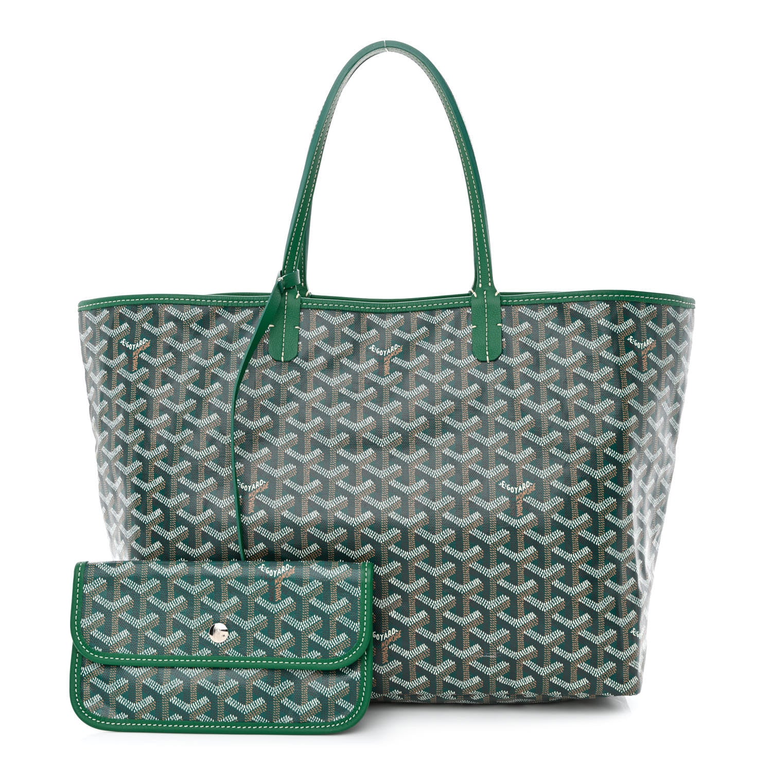 Goyard Goyardine Saint Louis PM Green 1 of 12