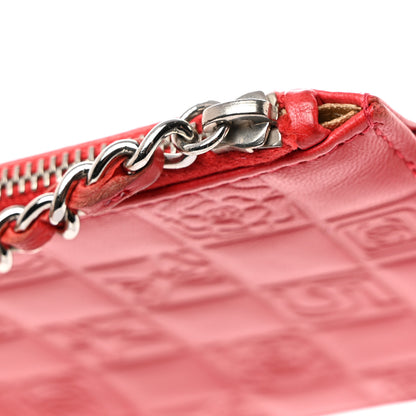 Chanel Lambskin Precious Symbols Pochette Red 13 of 13