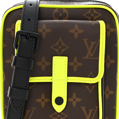 Louis Vuitton Monogram Macassar Christopher Wearable Wallet Fluorescent Yellow 7 of 9