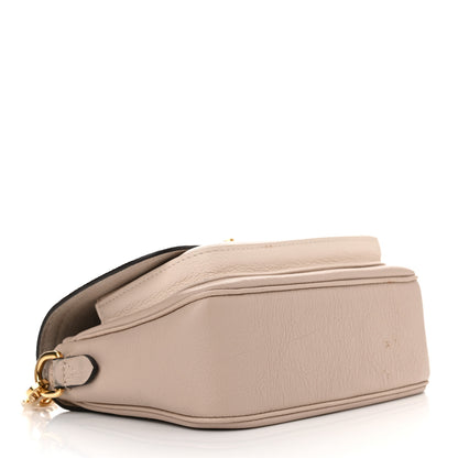Louis Vuitton Grained Calfskin Lockme Tender Greige 4 of 12