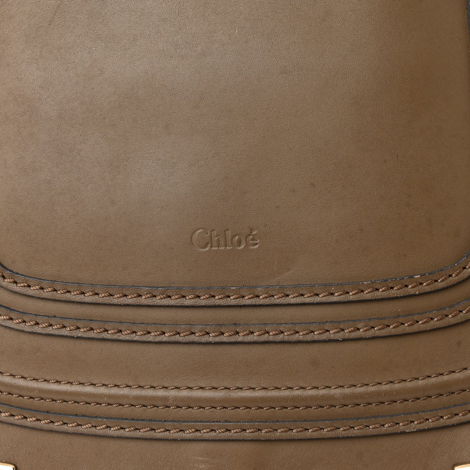 Chloe Calfskin Medium Marcie Satchel Anchor Grey 7 of 20