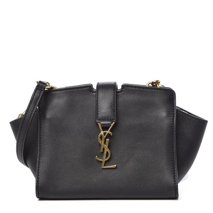 Saint Laurent Calfskin Monogram Toy Cabas Black 1 of 10