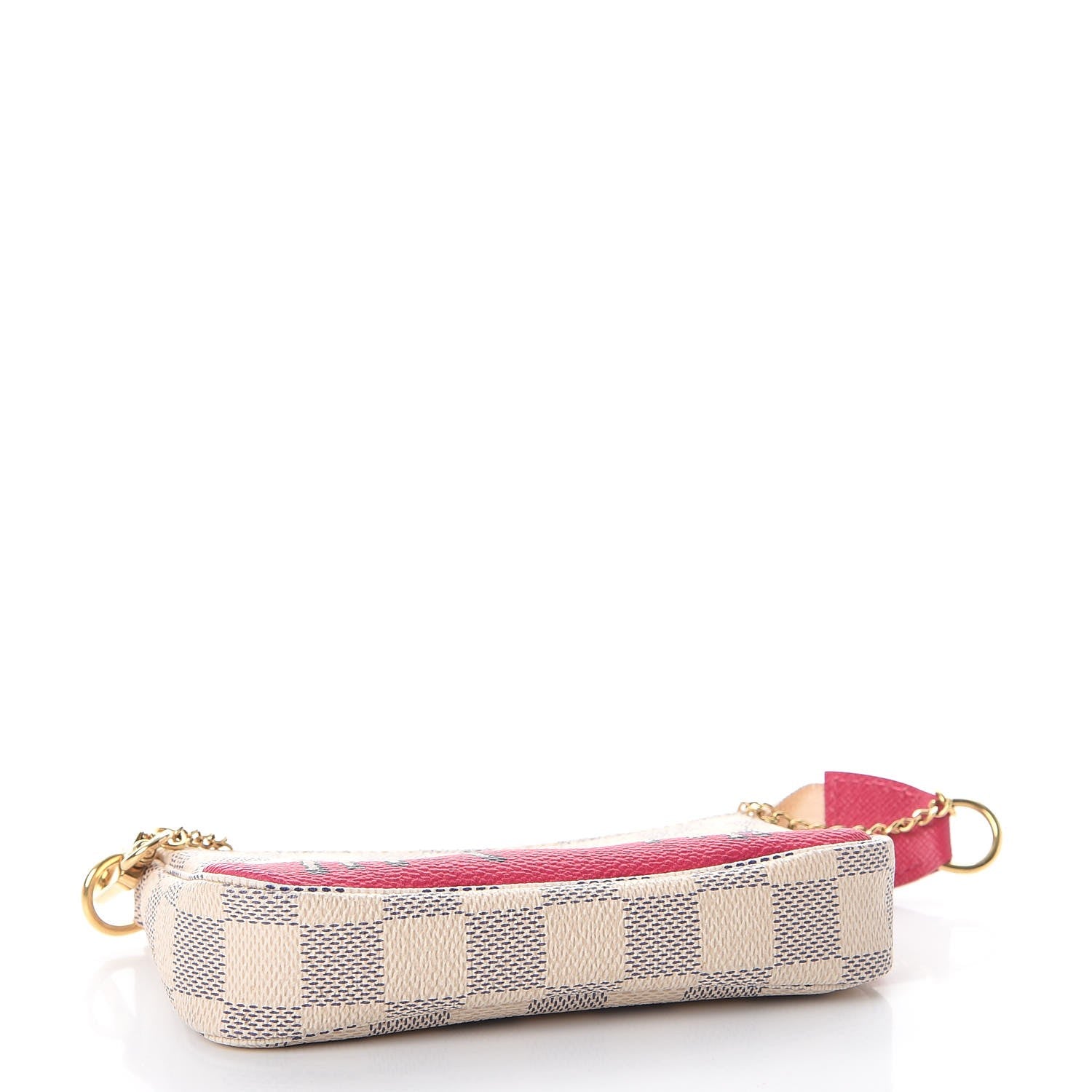 Louis Vuitton Damier Azur 2017 Christmas Animation Mini Pochette Accessories 4 of 8