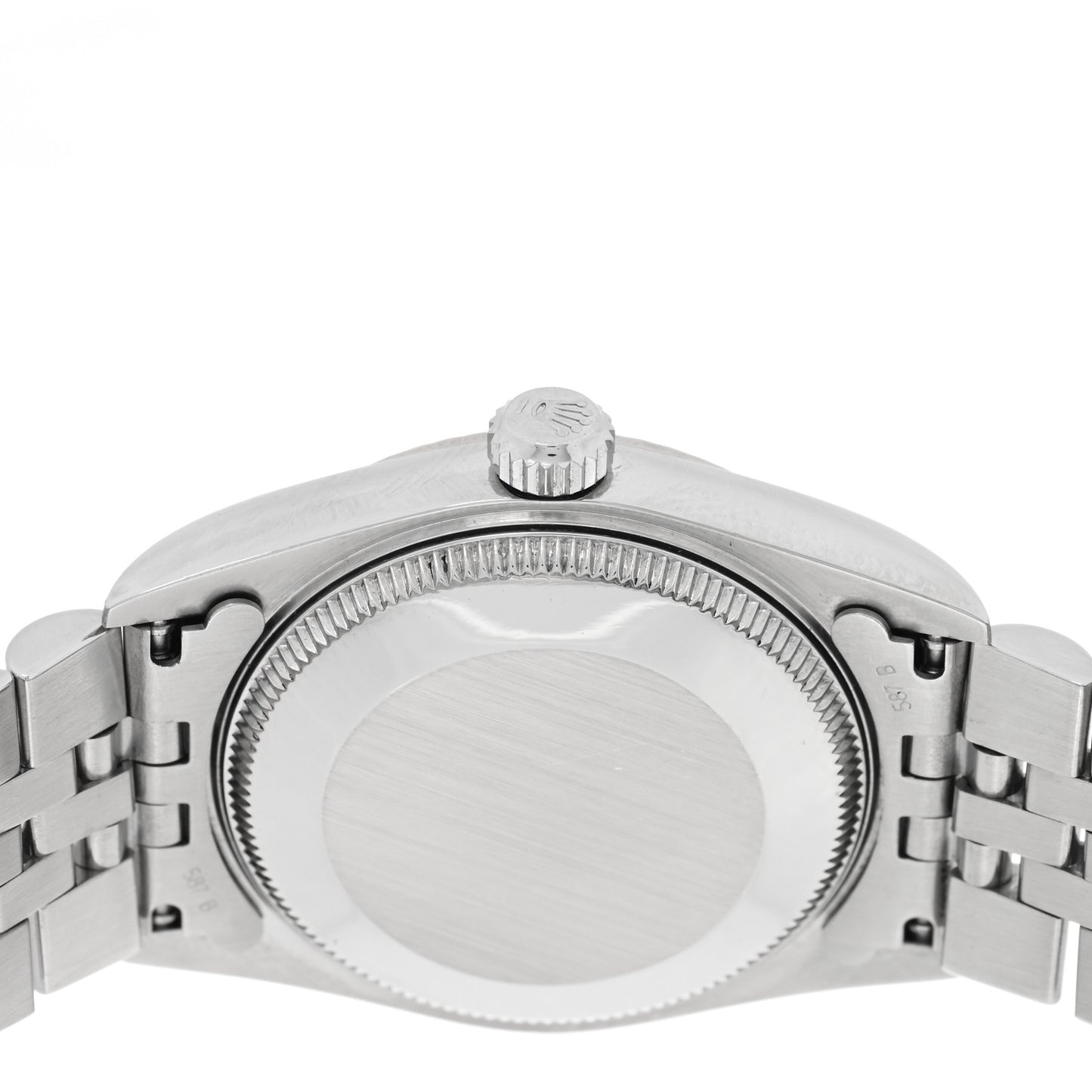 Stainless Steel 18K White Gold 31mm Oyster Perpetual Watch White Roman 77014