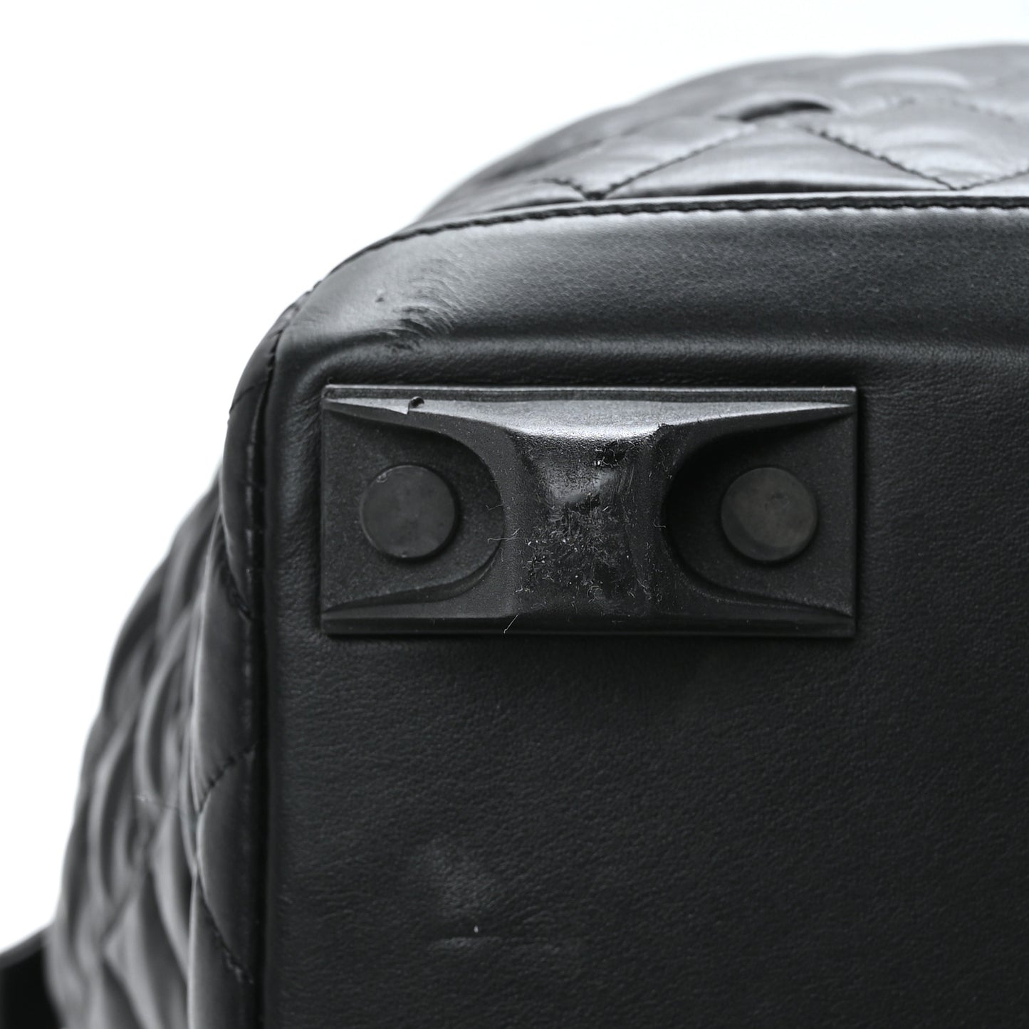 Nylon Quilted Coco Cocoon Trolley Black