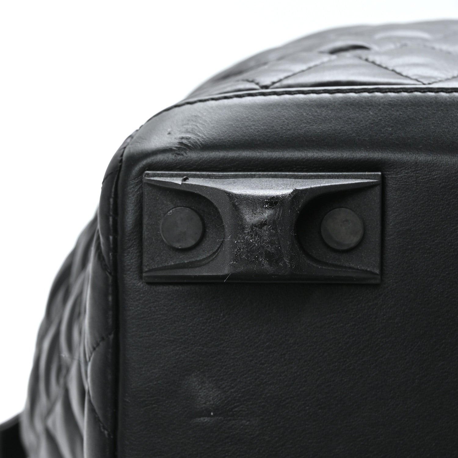 Chanel Nylon Quilted Coco Cocoon Trolley Black 10 of 10