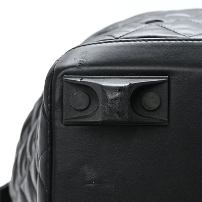 Chanel Nylon Quilted Coco Cocoon Trolley Black 10 of 10