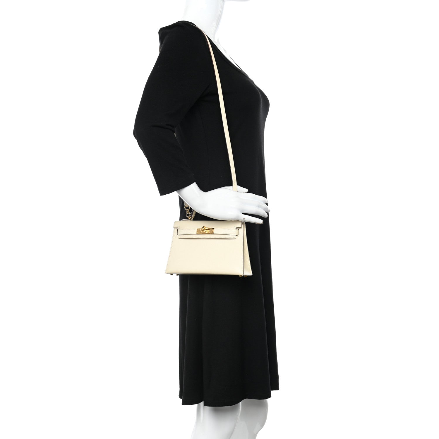 Hermes Epsom Mini Kelly Sellier 20 Nata 2 of 11
