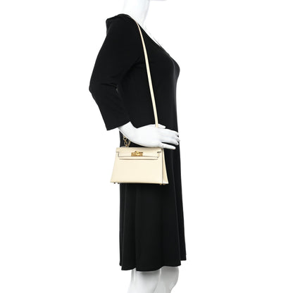 Hermes Epsom Mini Kelly Sellier 20 Nata 2 of 11