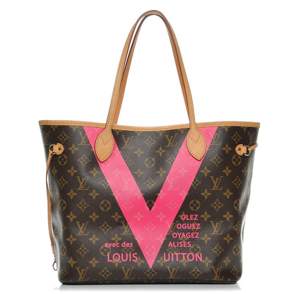 Louis Vuitton Monogram V Neverfull MM Grenade 1 of 7