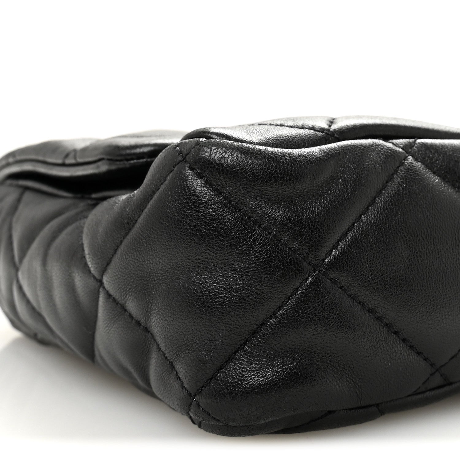 Chanel Lambskin Quilted Large CC Funky Town Flap Black 9 of 10