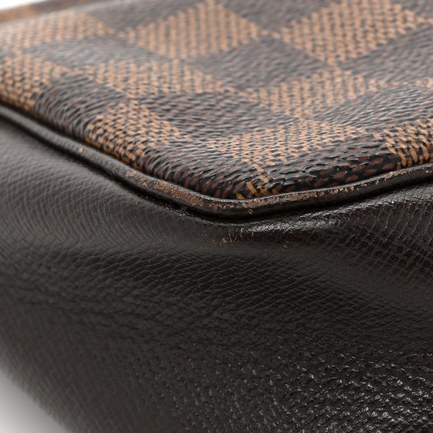 Louis Vuitton Damier Ebene Trousse Make Up Bag Pochette 14 of 16