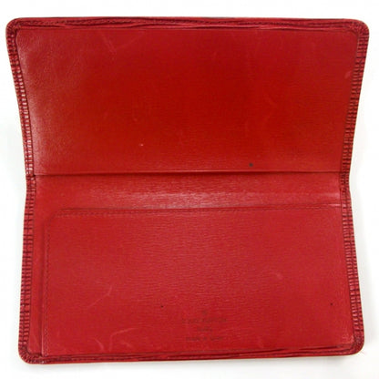 Louis Vuitton Epi Checkbook Cover Red 6 of 8