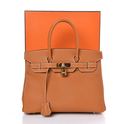 Hermes Epsom Birkin 30 Toffee 39 of 39