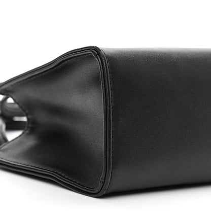 Telfar Vegan Leather Small Shopping Bag Black 8 of 9