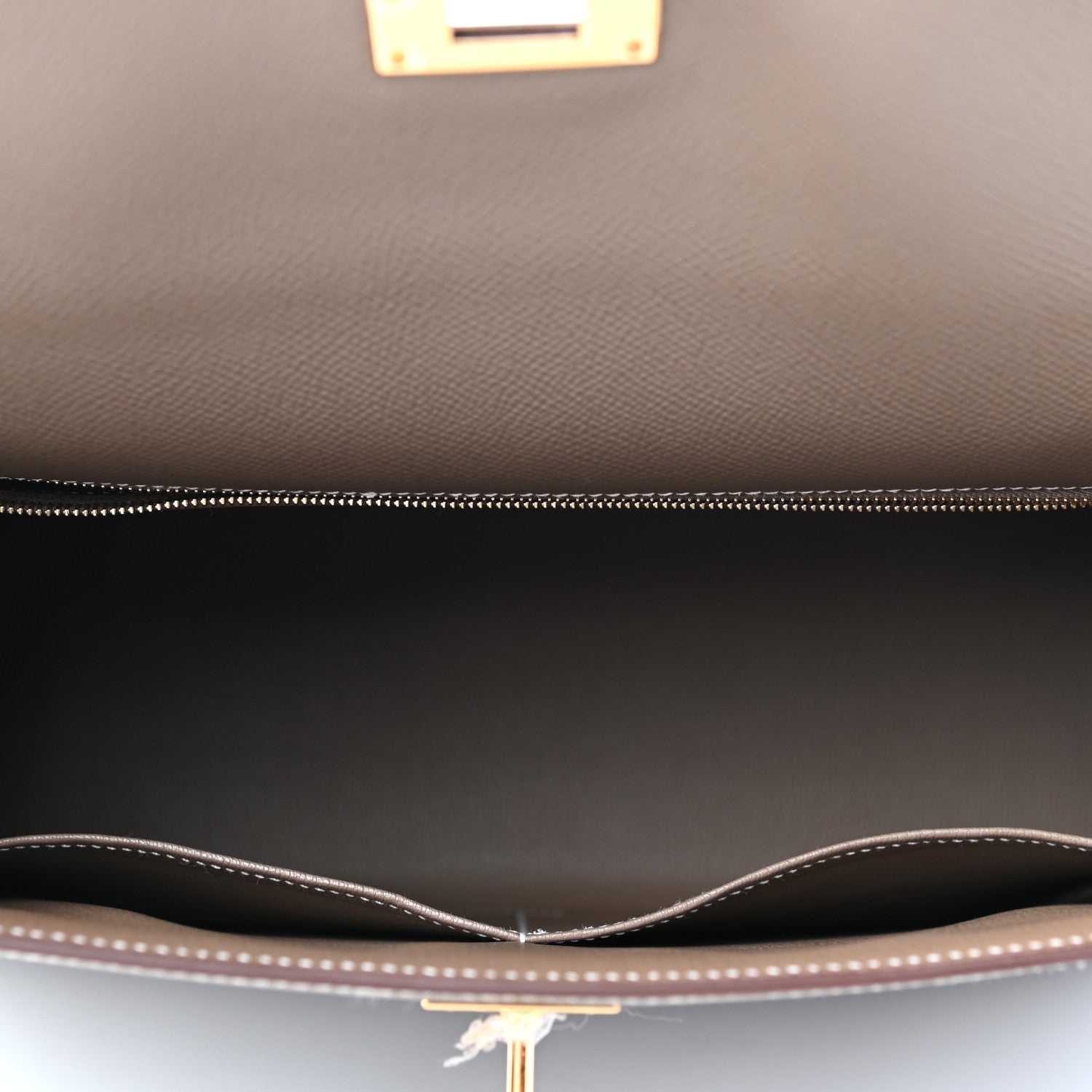 Hermes Epsom Kelly Sellier 32 Etoupe 5 of 10