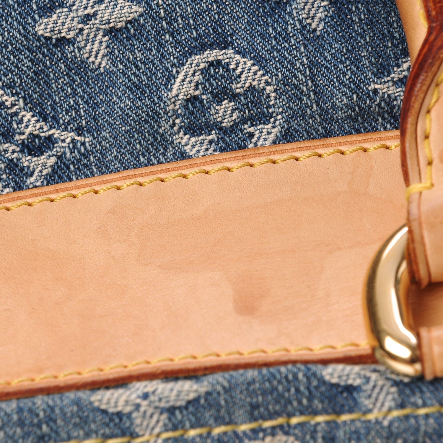 Louis Vuitton Monogram Denim Neo Speedy Blue 9 of 15