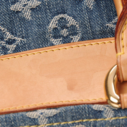 Louis Vuitton Monogram Denim Neo Speedy Blue 9 of 15