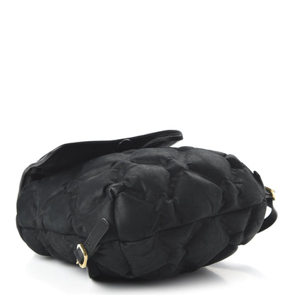 Chanel Iridescent Calfskin Quilted Chesterfield Backpack Black 3 of 9